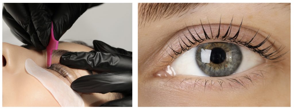 Ripsien kestotaivutus - lash lift
